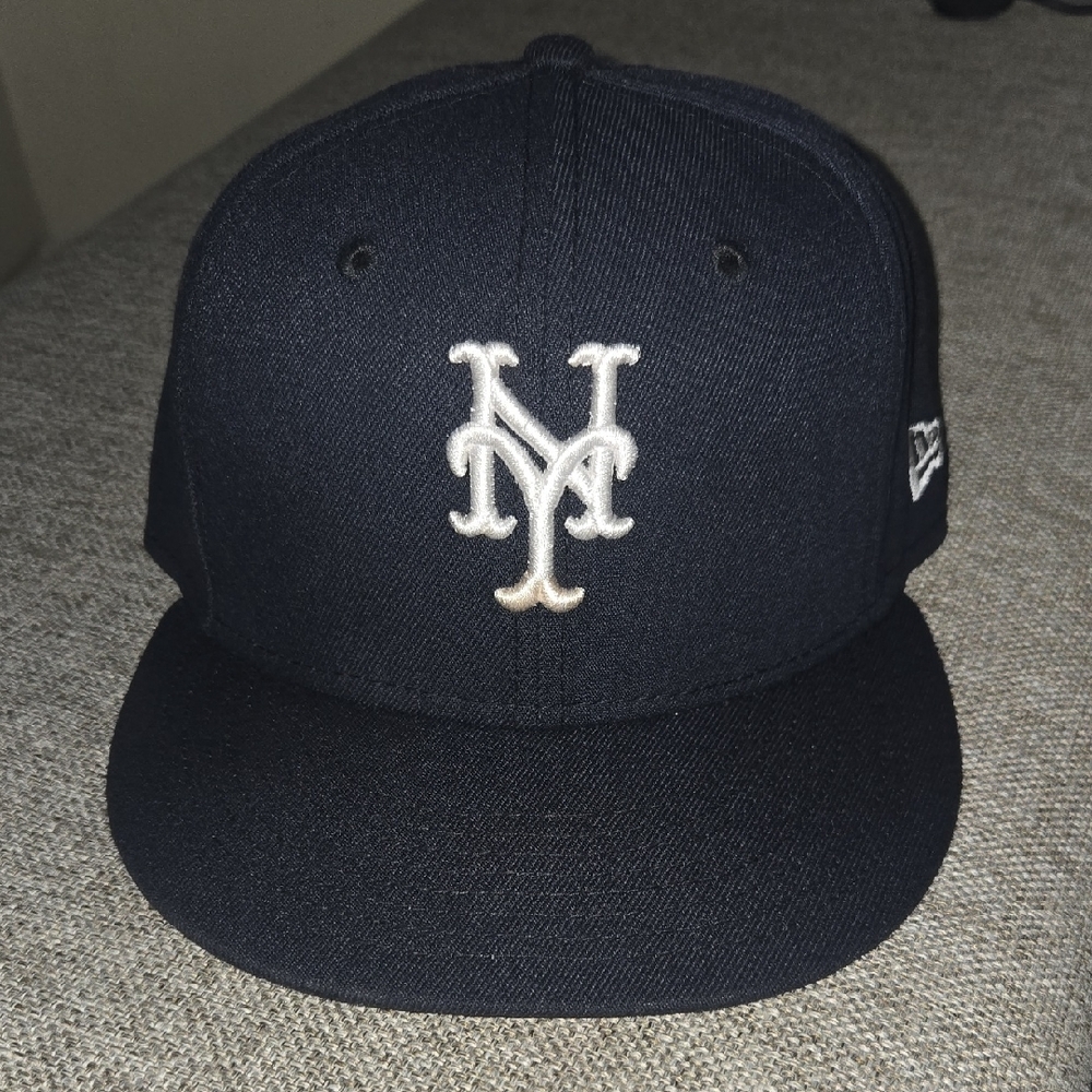 NY Mets Hat Club Navy New Era 59Fifty Fitted Hat